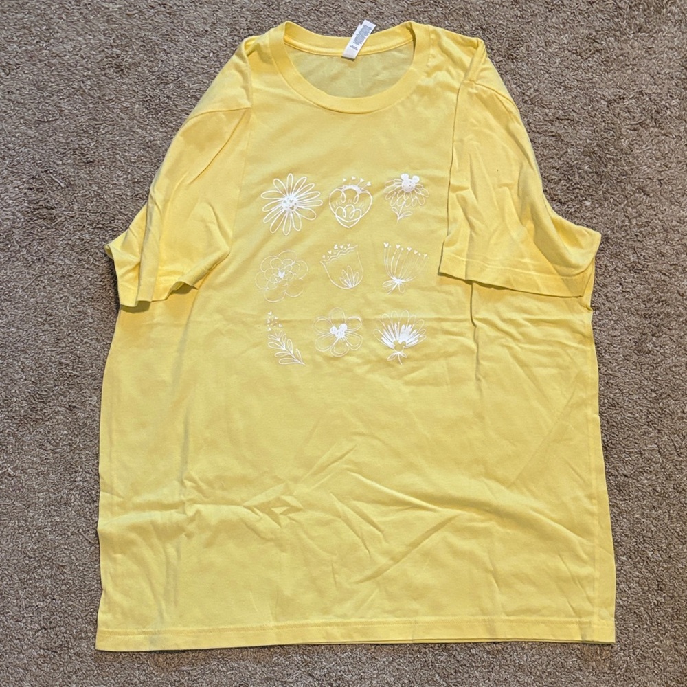 Hidden Mickey, Flower/Garden Shirt